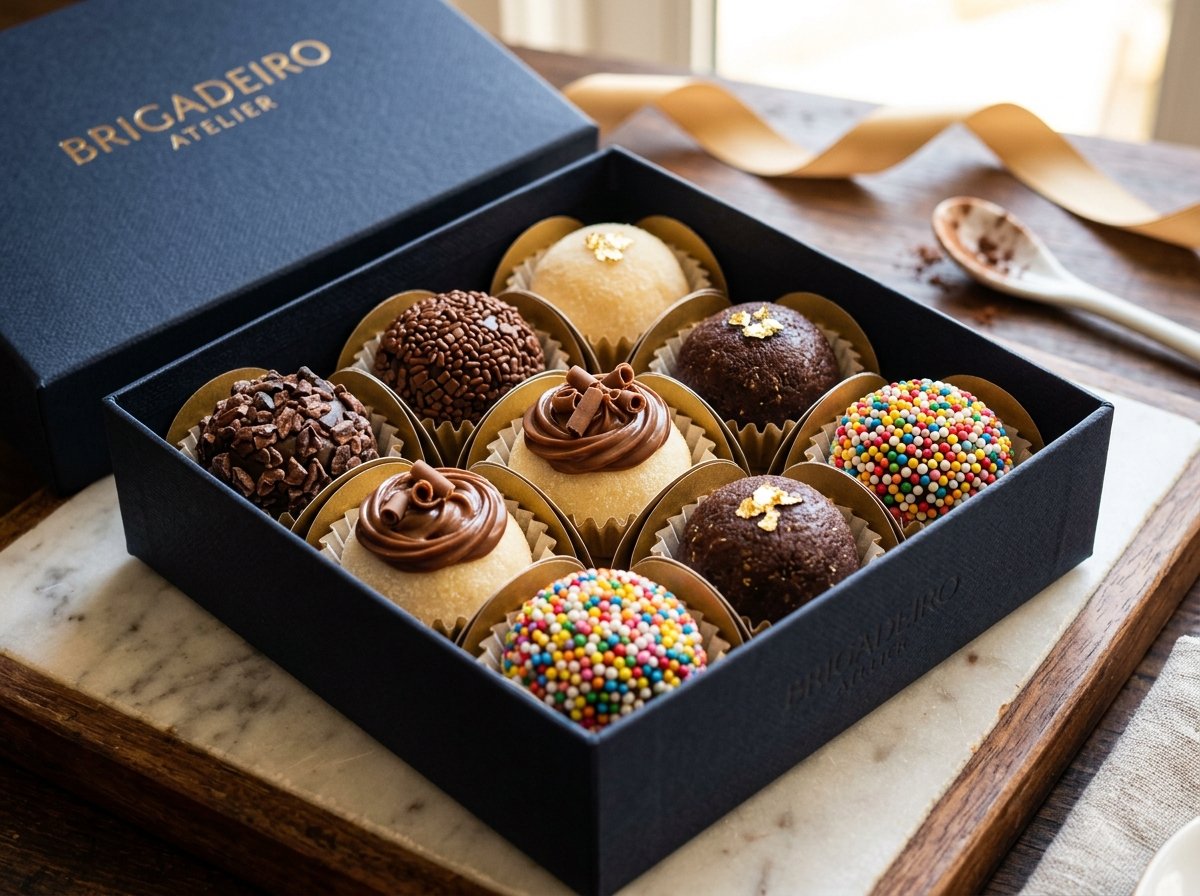 Caixa de Brigadeiros Gourmet Selecionados